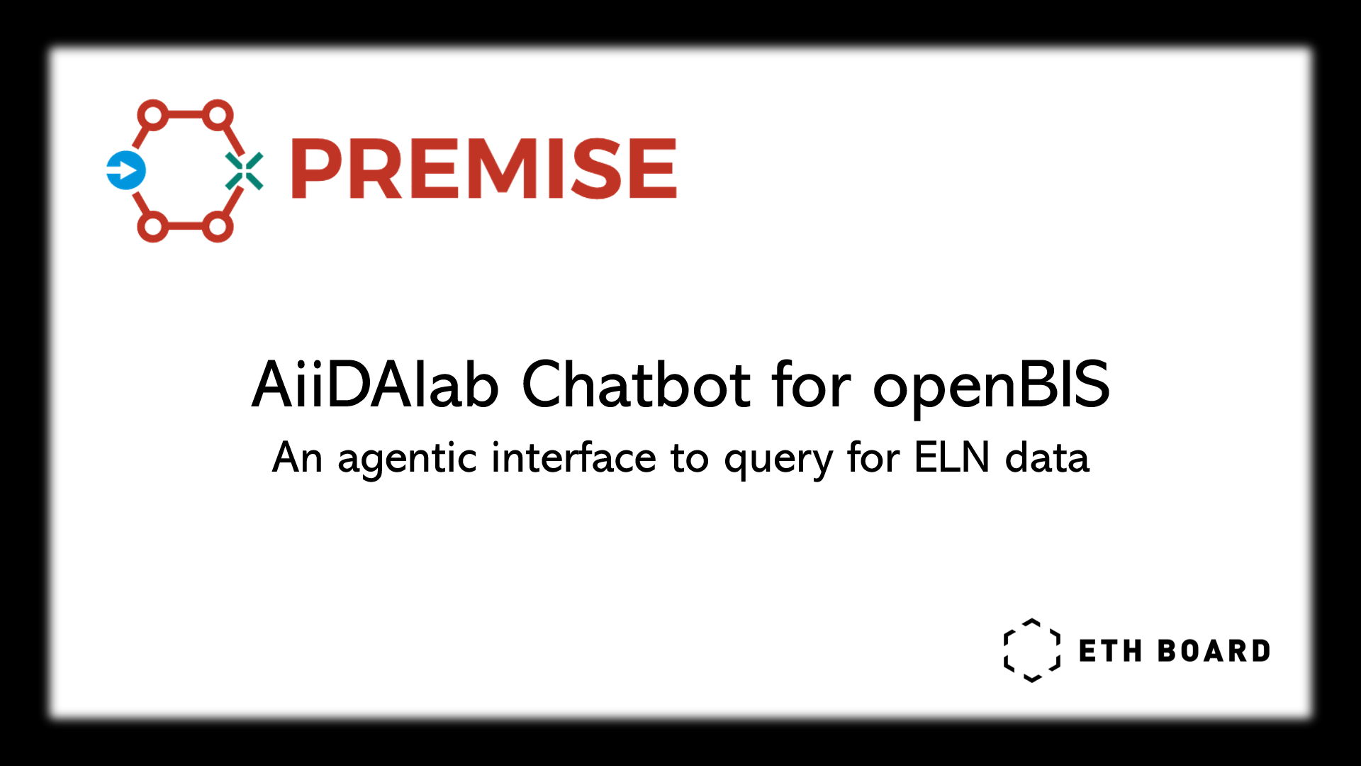 AiiDAlab Chatbot for openBIS: An agentic interface to query for ELN data